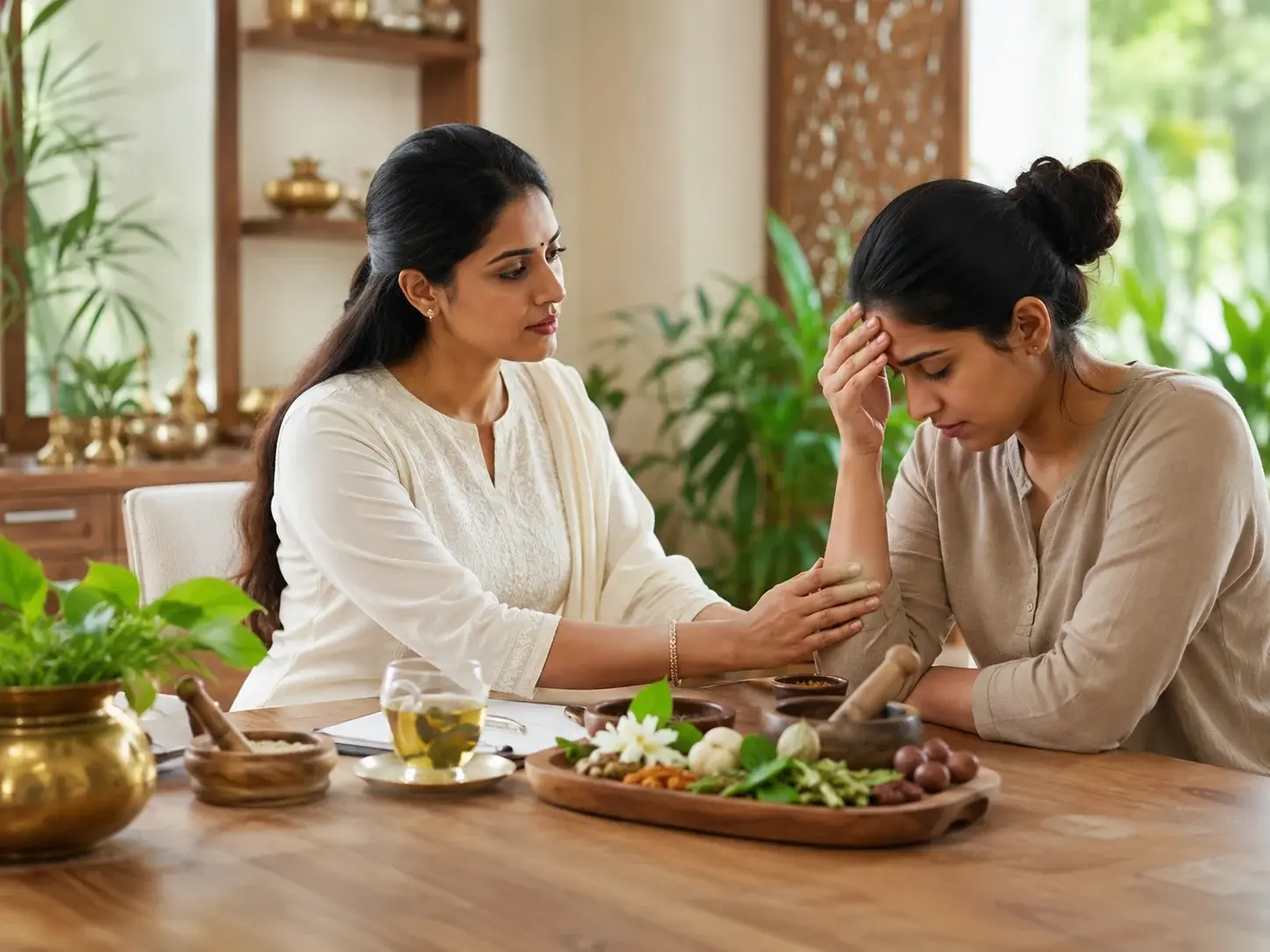 Stress management Ayurveda consultation at Manoveda Hospital Shamli